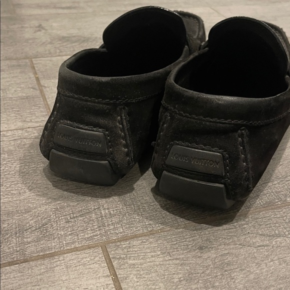 Louis Vuitton Black Leather Loafers main image 4